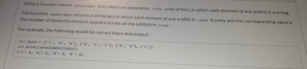 Solved Write a function named that one parameter a list of | Chegg.com