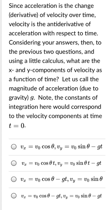 Derivative Of Acceleration With Respect To Time Since acceleration is the change (derivative) of | Chegg.com