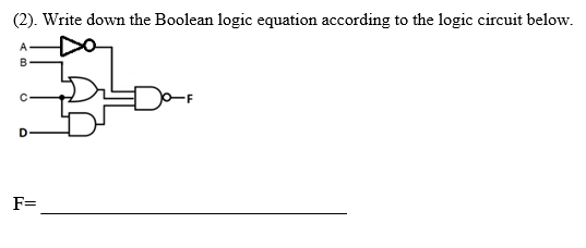 Solved Draw The Logic Circuit For The Following Logic | Chegg.com