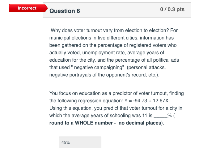 Solved Can anyone help me with this question? I keep | Chegg.com