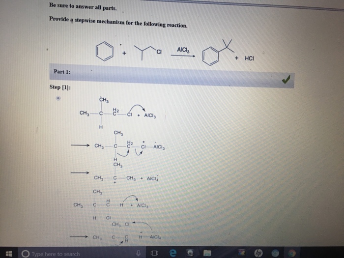 Solved Be Sure To Answer All Parts. Provide A Stepwise | Chegg.com