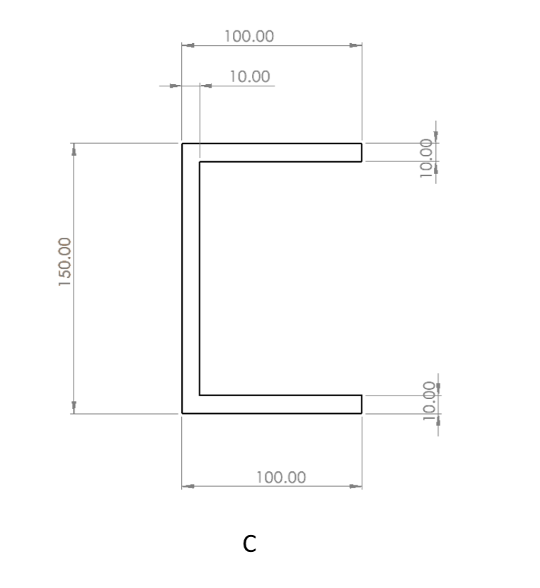 Solved 1) For the shown figures , Determine its center of | Chegg.com