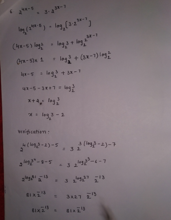 Solved Could you explain the logarithm steps used to | Chegg.com