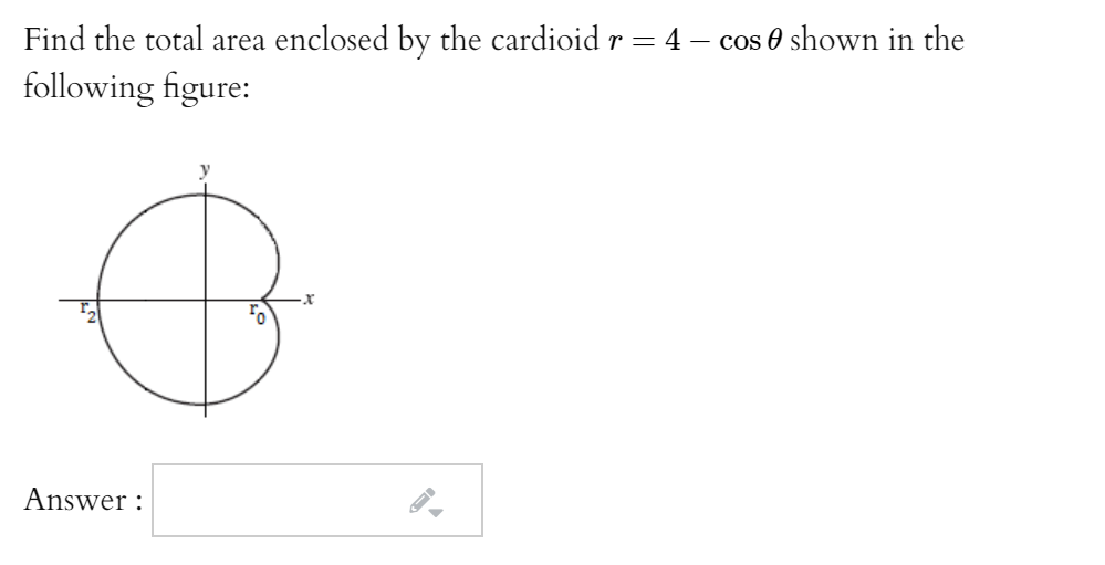 Solved Calculate the area of the circle r = 16 sin & as an | Chegg.com