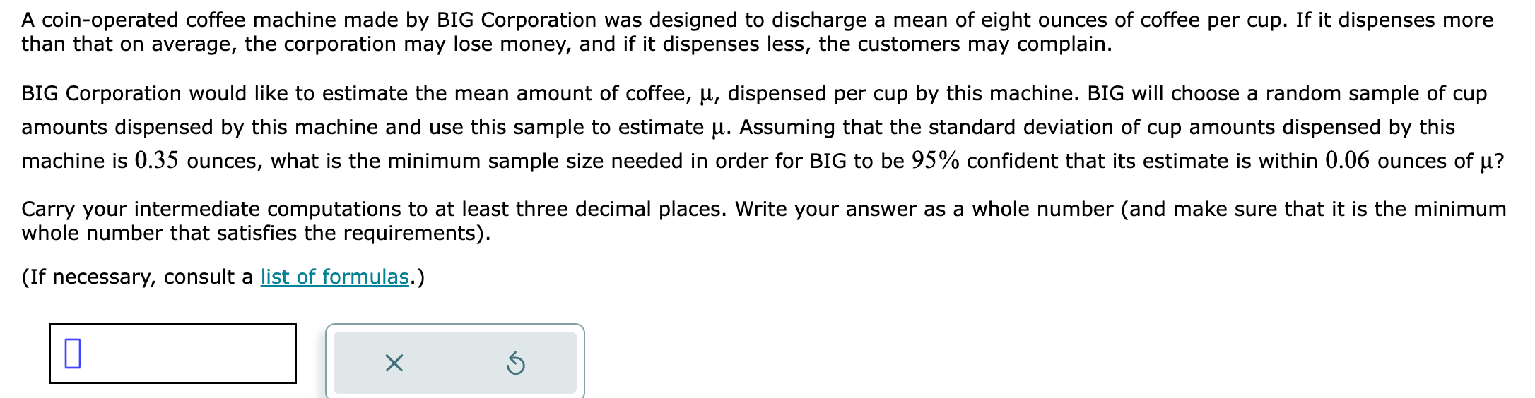 Solved A coin-operated coffee machine made by BIG | Chegg.com