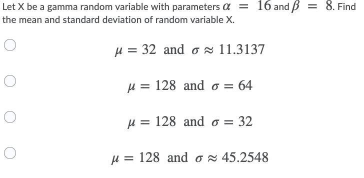 Solved Let X Be A Gamma Random Variable With Parameters A Chegg Com