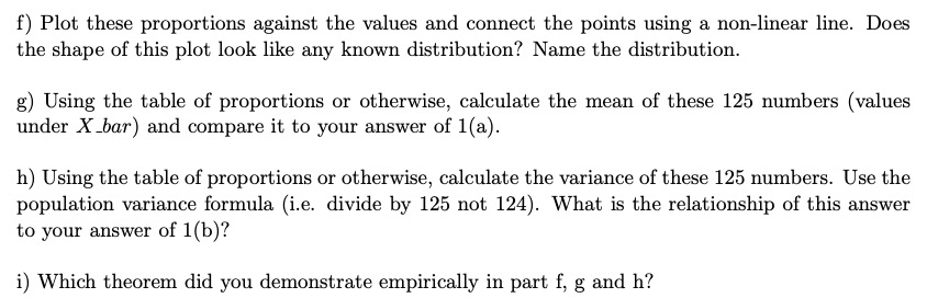 Solved Question 1 (10 points). Suppose you have a population | Chegg.com