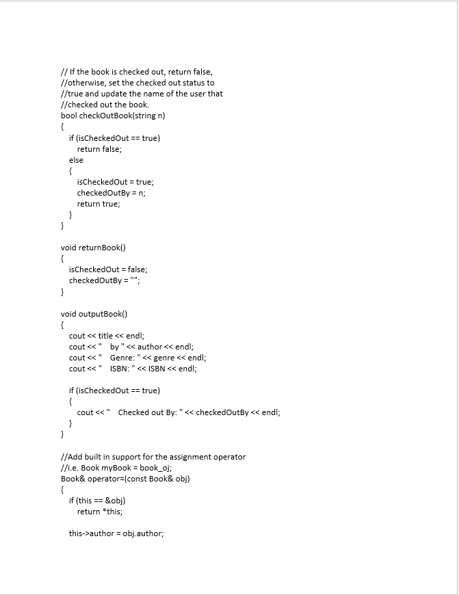 Solved In the previous assignment, we created a class called | Chegg.com