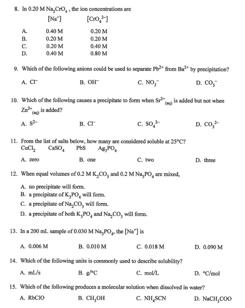 Solved 1. When 250 mL of 0.36 M Sr (OH), are added to 750 mL | Chegg.com