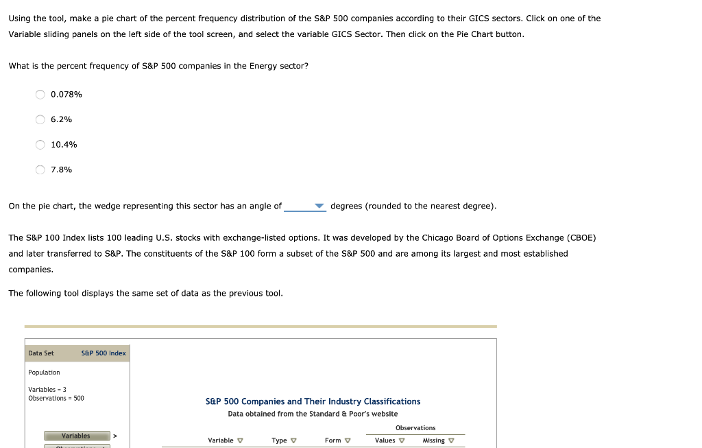 4 Summarizing Categorical Data Pie Charts The M Chegg Com