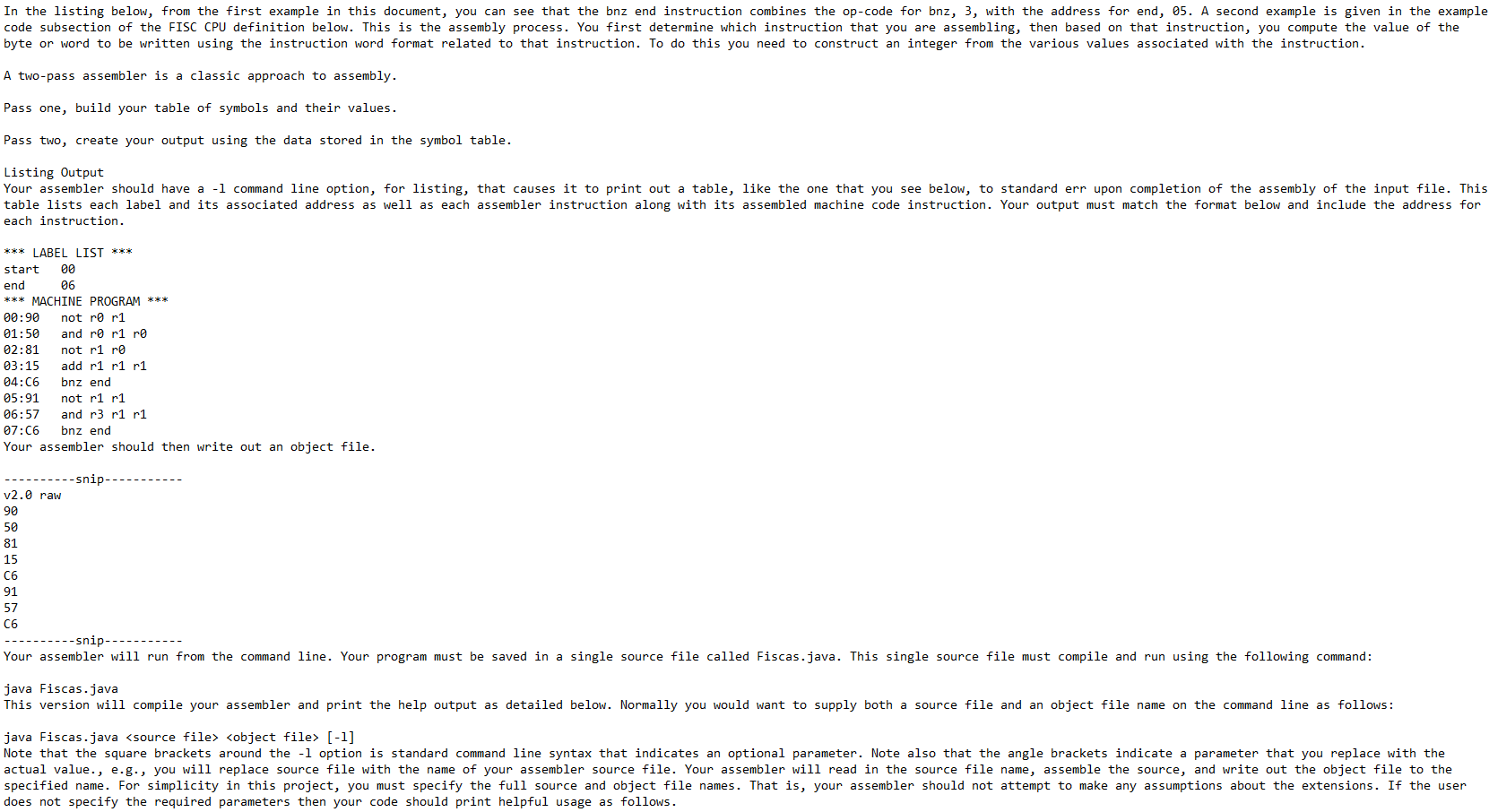 Solved Instructions that we define below, are the only | Chegg.com