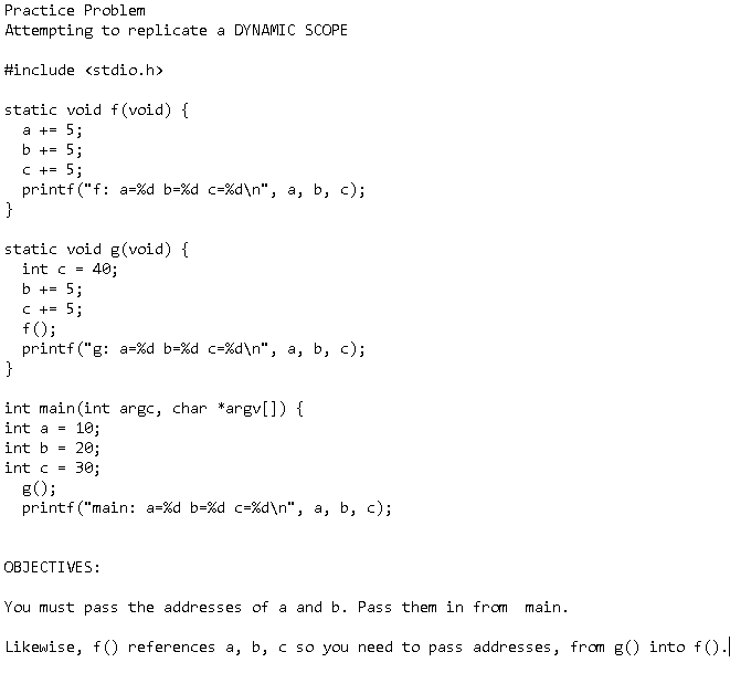 Solved Need help completing the two objectives listed at | Chegg.com