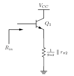 Solved How the figure below is the small signal model of | Chegg.com