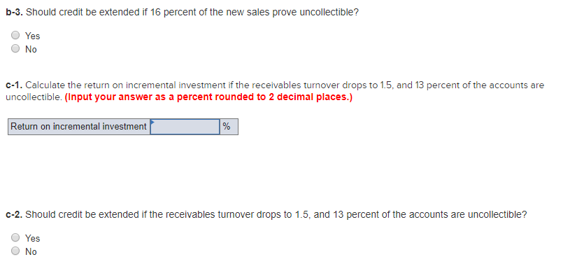 Solved Fast Turnstiles Co. is evaluating the extension of | Chegg.com