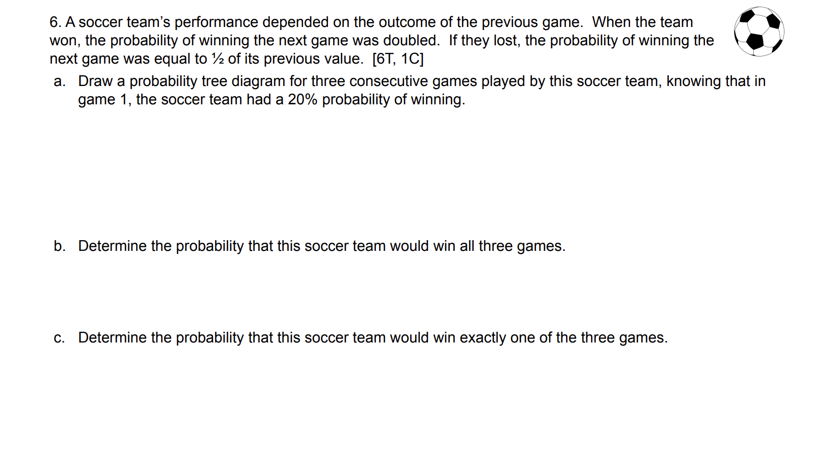 Differences between winning, drawing and losing teams in game