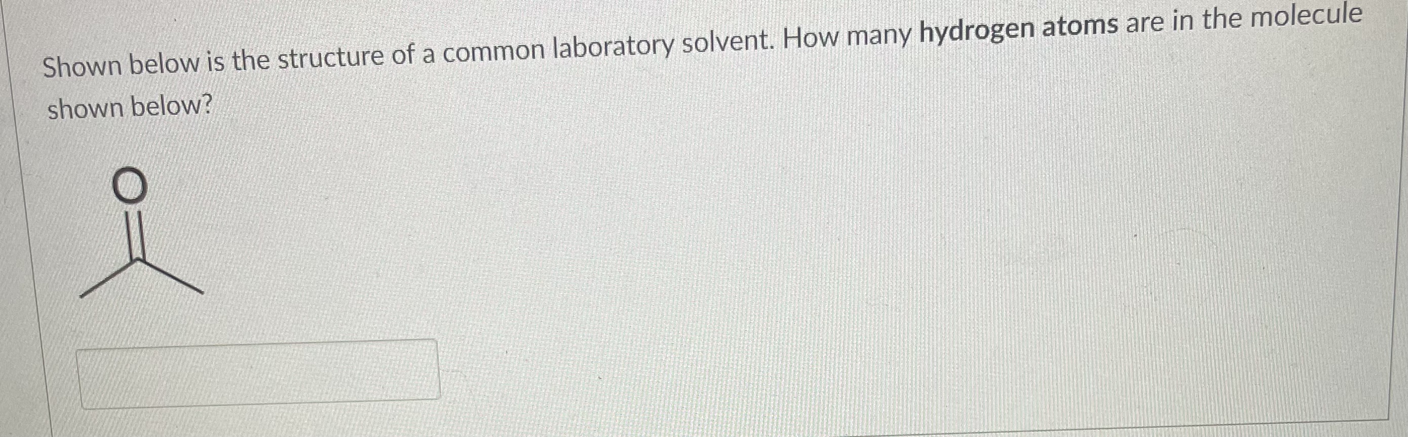 Solved Shown Below Is The Structure Of A Common Laboratory 0931