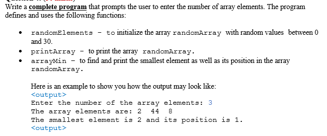 Solved Write a complete program that prompts the user to | Chegg.com