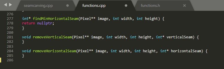 Solved Please help! Code is in C++, all starting code is | Chegg.com