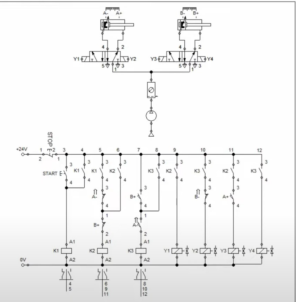 Solved With additional function of holding circuit, timer | Chegg.com