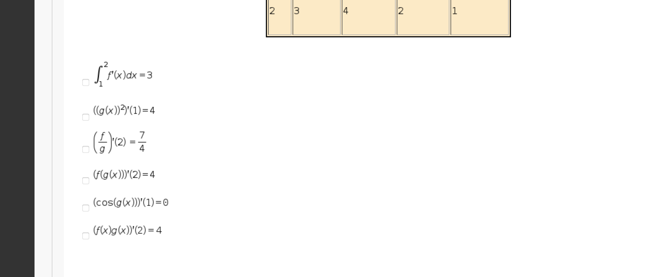 Solved Question 4 10 points Save Answer 8. Suppose f(x) and | Chegg.com