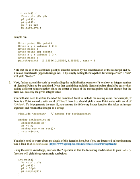 Solved 1. Consider the following C++ structured data type, | Chegg.com