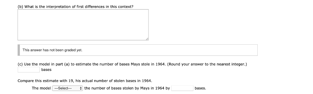 Solved San Francisco Giants legend Willie Mays' cumulative