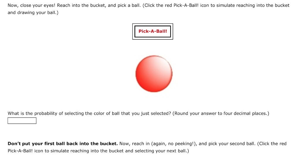 Solved 5. PickaBall Aa Aa In the game of PickABall,