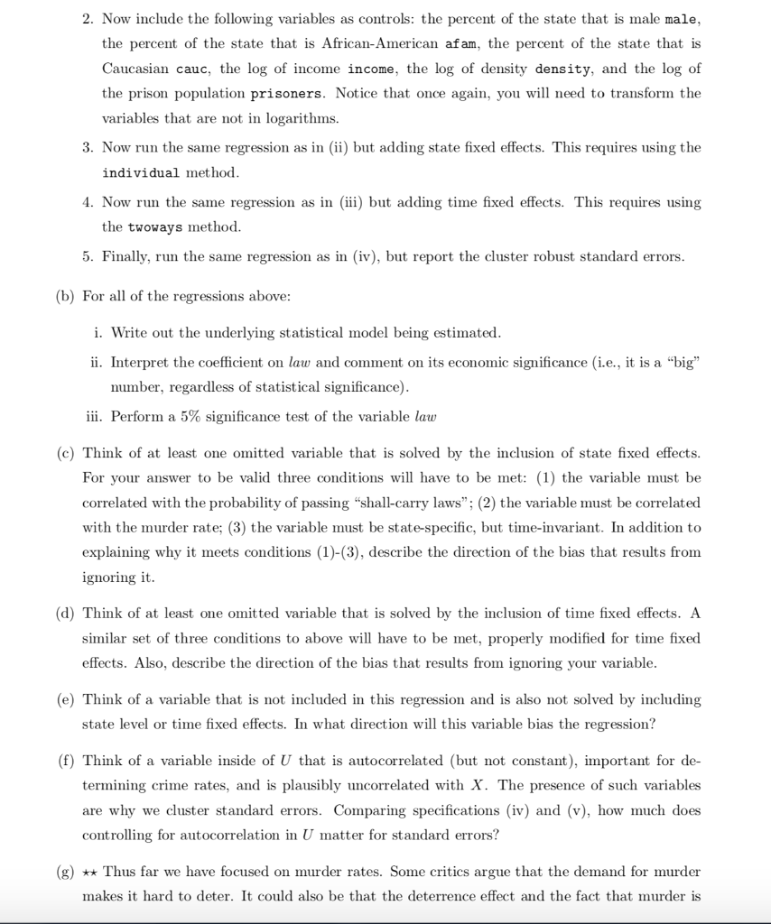 2. Guns and Crime Some U.S. states have enacted laws