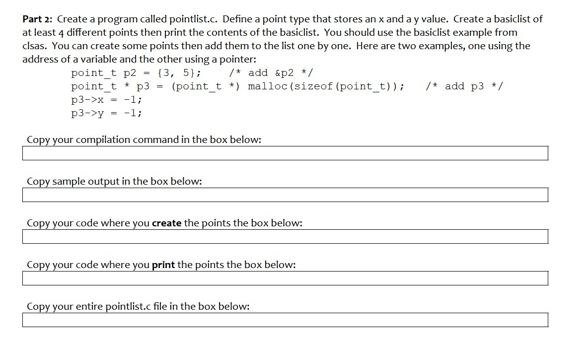 Part 1: Download Practice3.c From The Course GitHub | Chegg.com