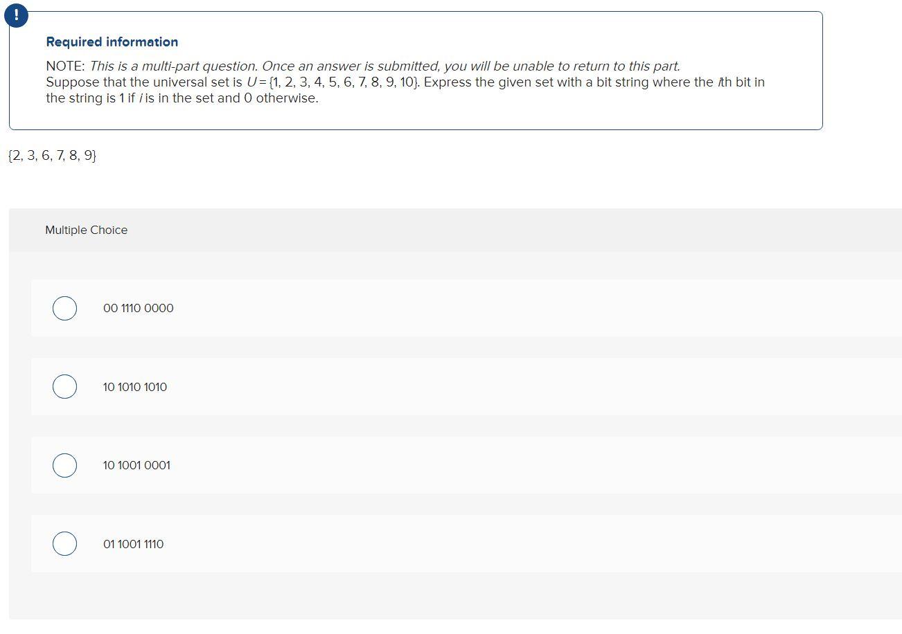 Solved Required information NOTE: This is a multi-part | Chegg.com