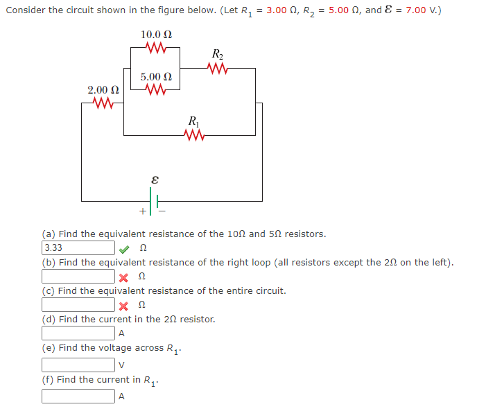 Solved = Consider The Circuit Shown In The Figure Below. | Chegg.com