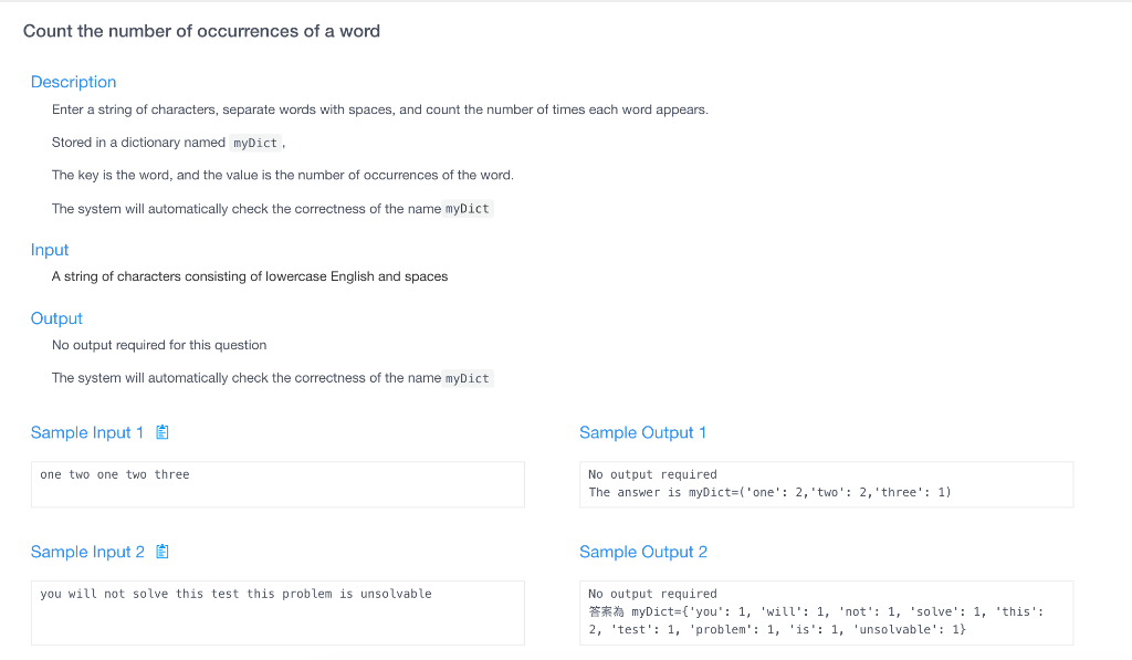 Solved Count the number of occurrences of a word Description | Chegg.com