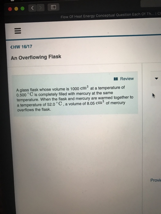Solved Flow Of Heat Energy Conceptual Question Each Of