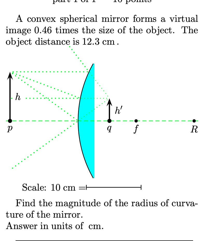 Solved A concave makeup mirror is designed so that a person