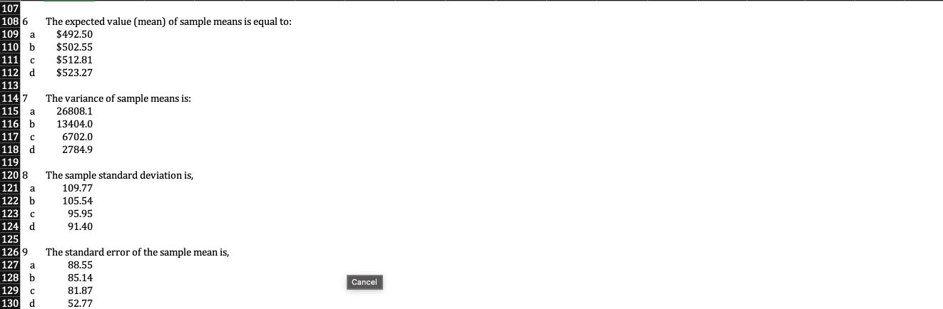 Solved 307 Question 29-31 are related to the following 308 | Chegg.com