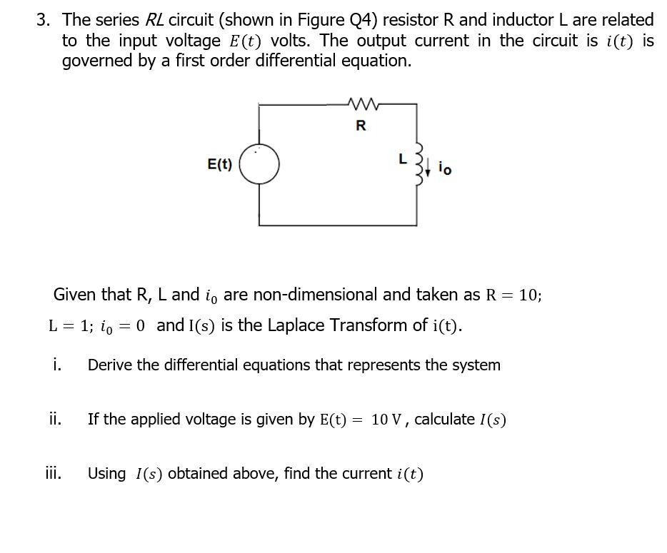 Solved 1. The system shown in in the is subjected to a | Chegg.com