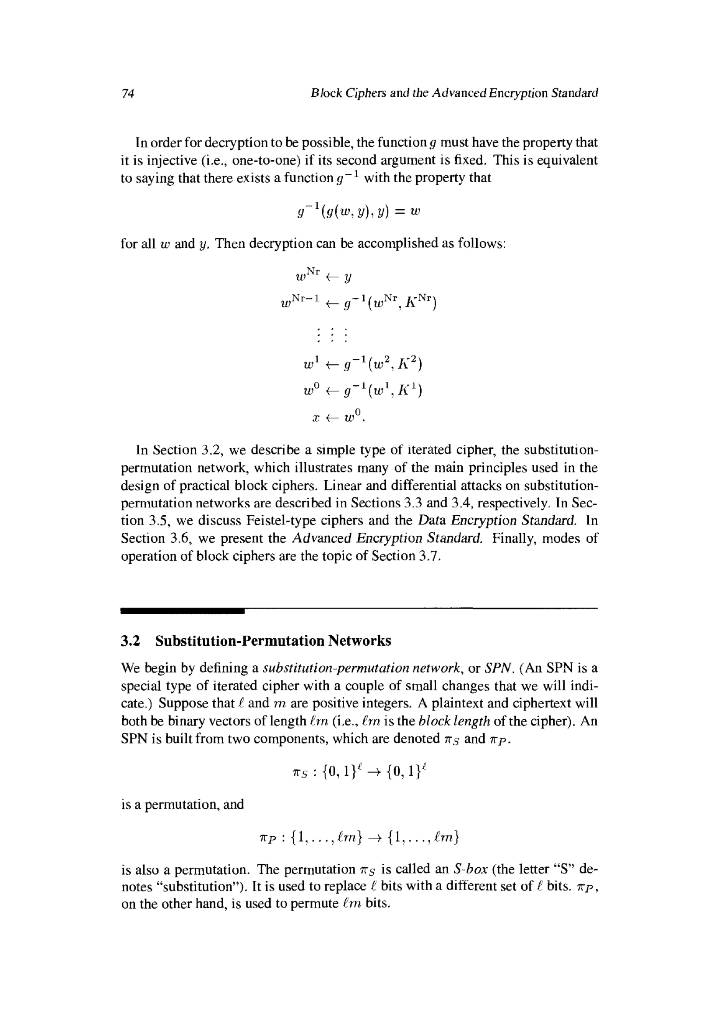 3) [30 pts. Use the SPN (Substitution-Permutation | Chegg.com