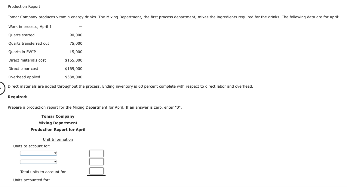 solved-production-report-tomar-company-produces-vitamin-chegg