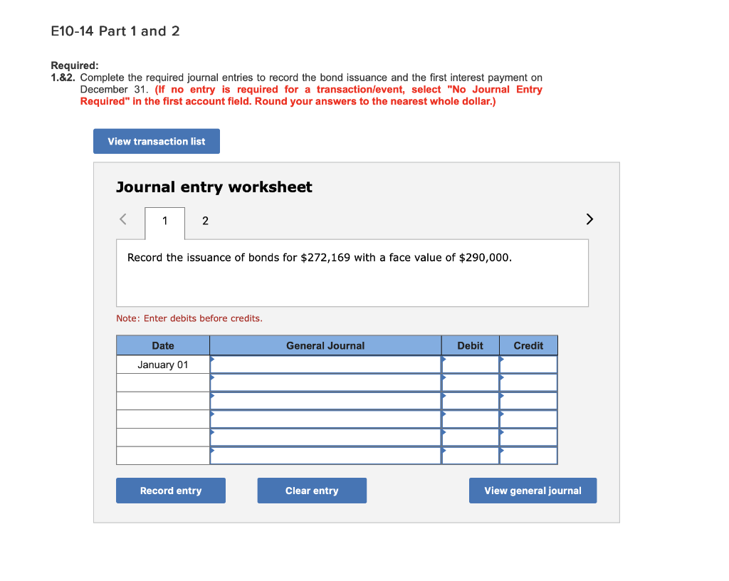 Enter clear. Register and Issue.