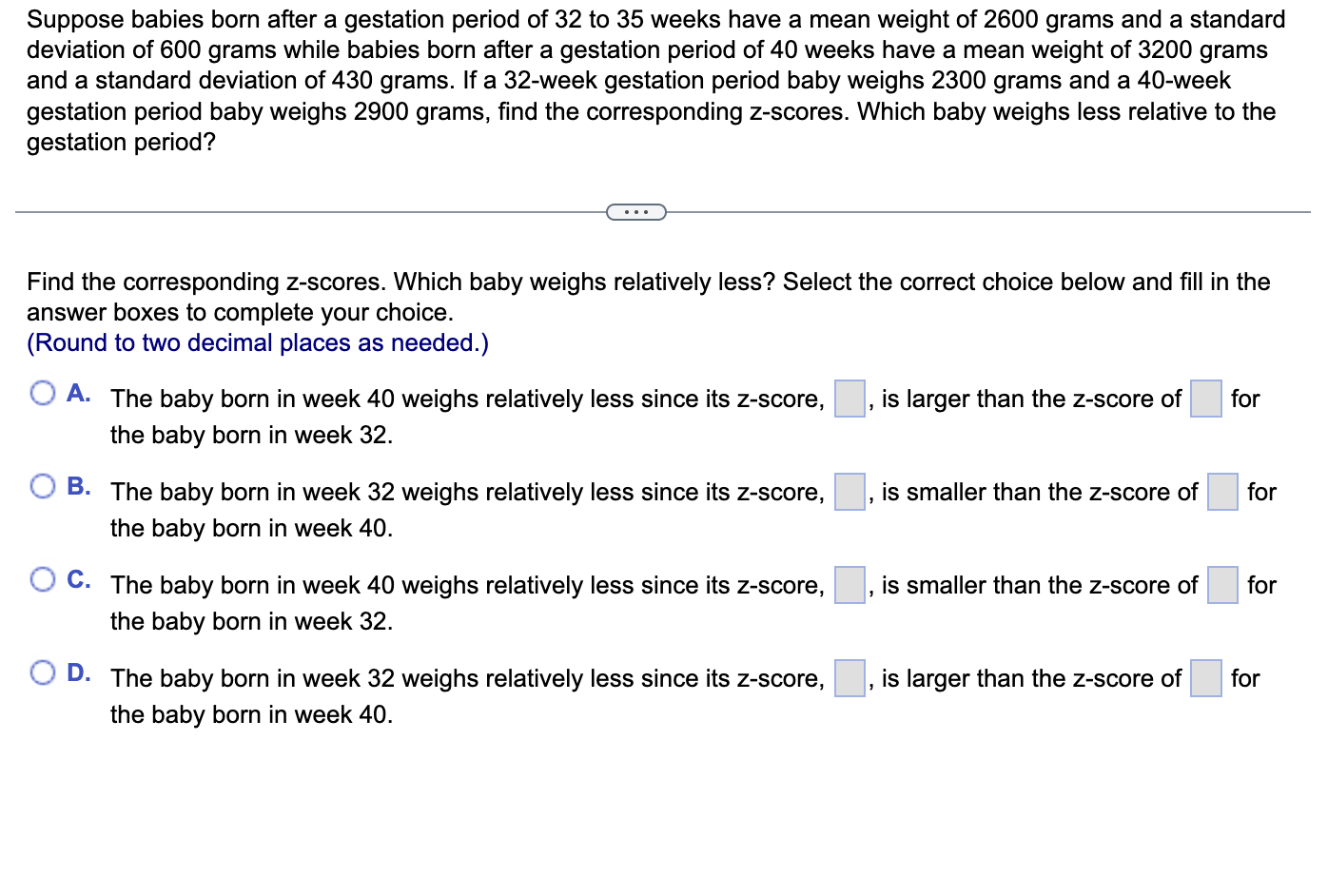 solved-suppose-babies-born-after-a-gestation-period-of-32-to-chegg