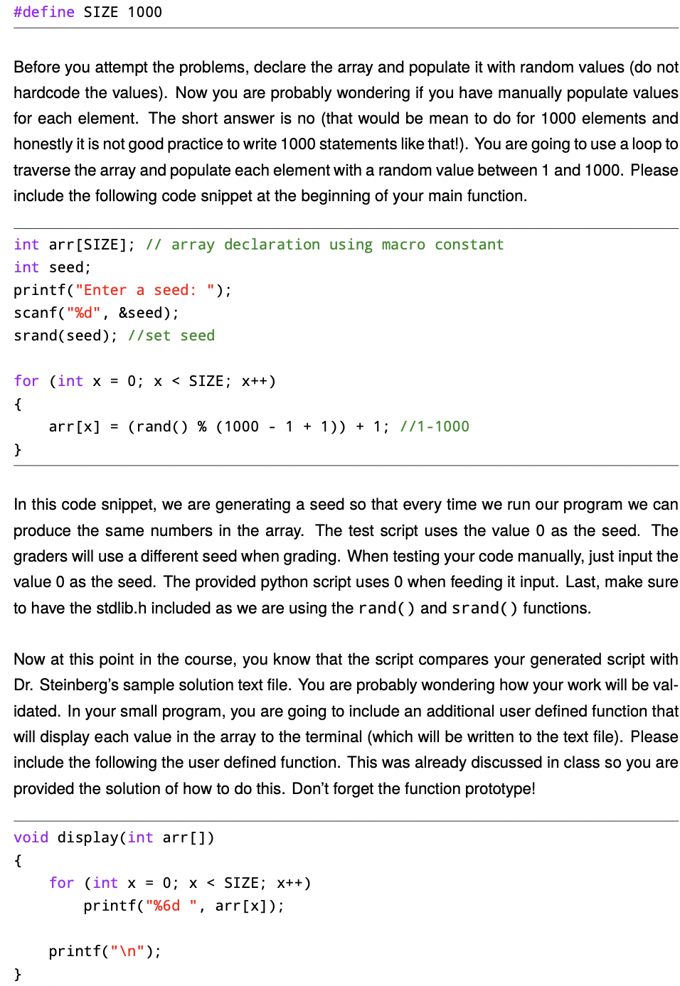 Solved i need help with problem 1 and 2, and the codes need | Chegg.com
