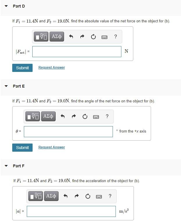 Solved The Two Forces F And F Shown In The Figure(Figure 1) | Chegg.com