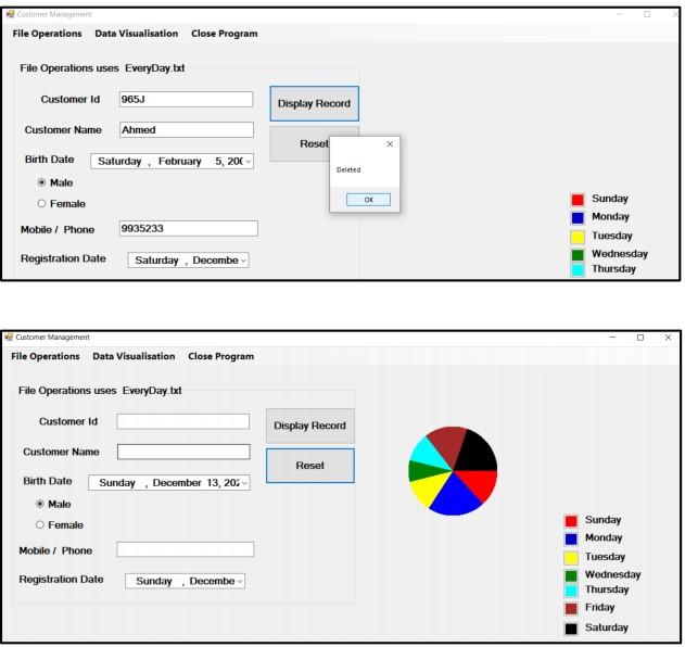 Solved just want code Use visual basic The program reads | Chegg.com