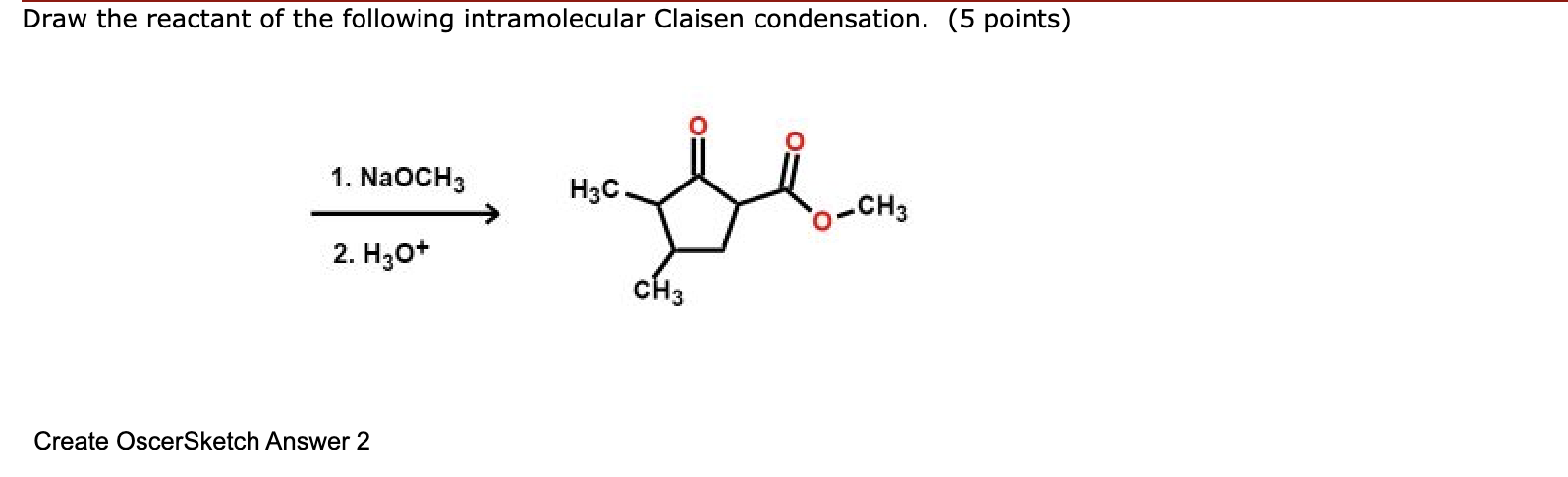 Solved Draw the reactant of the following intramolecular | Chegg.com