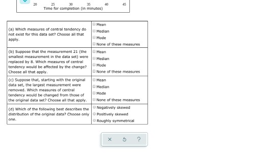 Solved An intelligence test that has a maximum time for | Chegg.com