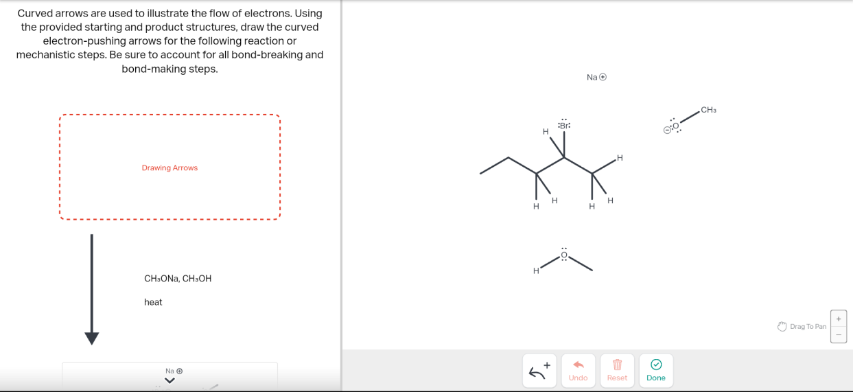 Solved Curved arrows are used to illustrate the flow of | Chegg.com