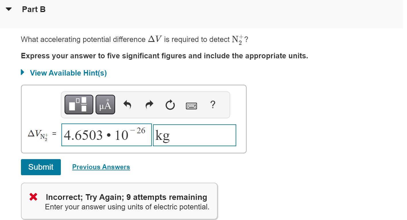Solved (Figure 1) shows a mass spectrometer, an analytical | Chegg.com