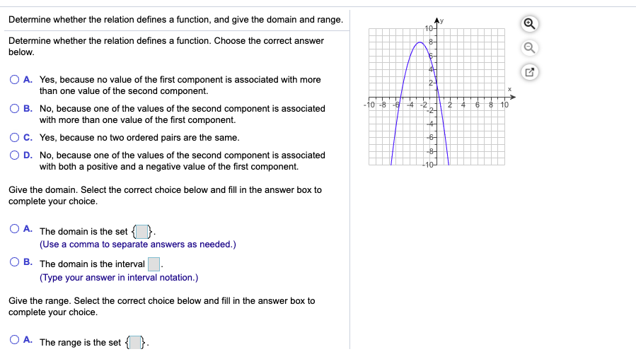 solved-10-determine-whether-the-relation-defines-a-chegg