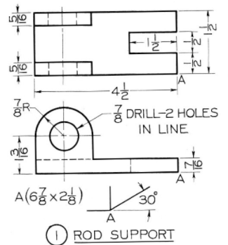 Solved Draw the Isometric from the given Orthographics will | Chegg.com