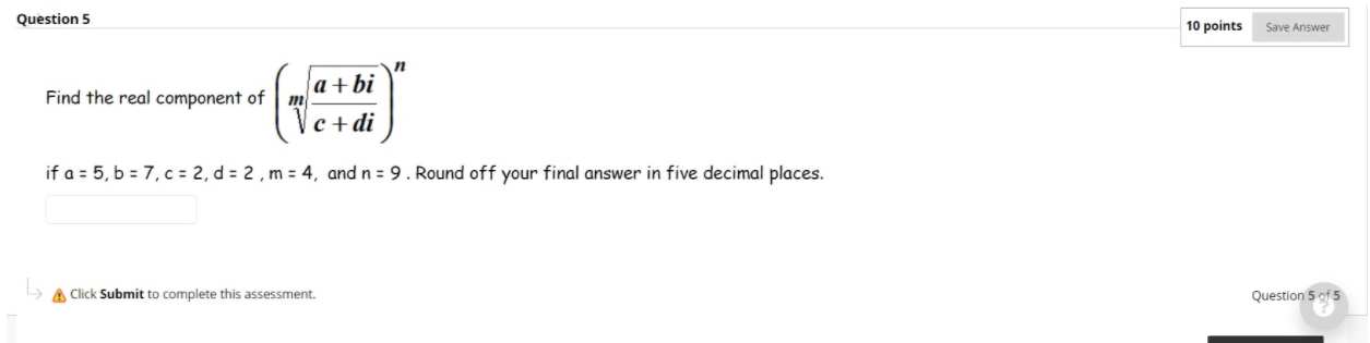 Solved Question 5 10 points Save Answer n Find the real | Chegg.com